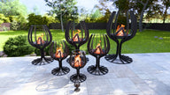 Vatră foc exterior Cubiq Wine Glass Fire Pit